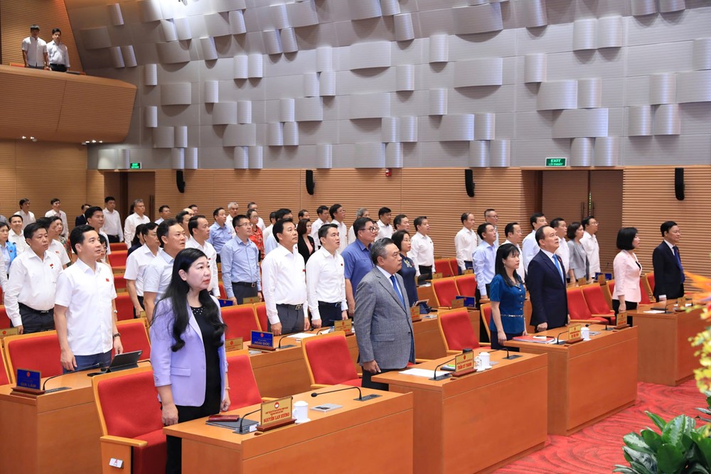 HĐND TP Hà Nội kiện toàn các chức danh Phó Chủ tịch HĐND, Phó Chủ tịch UBND thành phố - ảnh 1