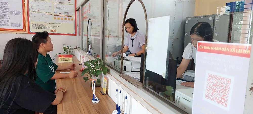Ghi nhận ngày đầu vận hành thử chính quyền 2 cấp tại Hoài Đức - ảnh 3