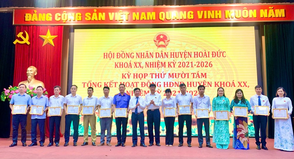 HĐND huyện Hoài Đức tổng kết hoạt động nhiệm kỳ 2021-2026 - ảnh 6