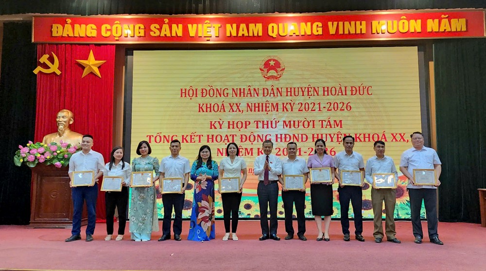 HĐND huyện Hoài Đức tổng kết hoạt động nhiệm kỳ 2021-2026 - ảnh 7