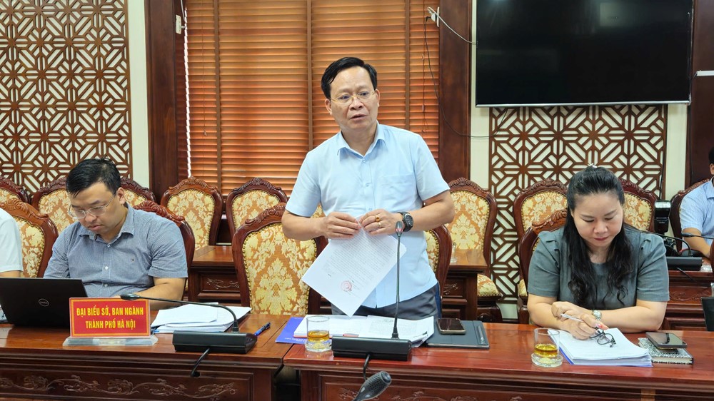 Sơn Tây: Nhiều kiến nghị về cơ sở vật chất, trụ sở, cán bộ để vận hành chính quyền xã mới - ảnh 9
