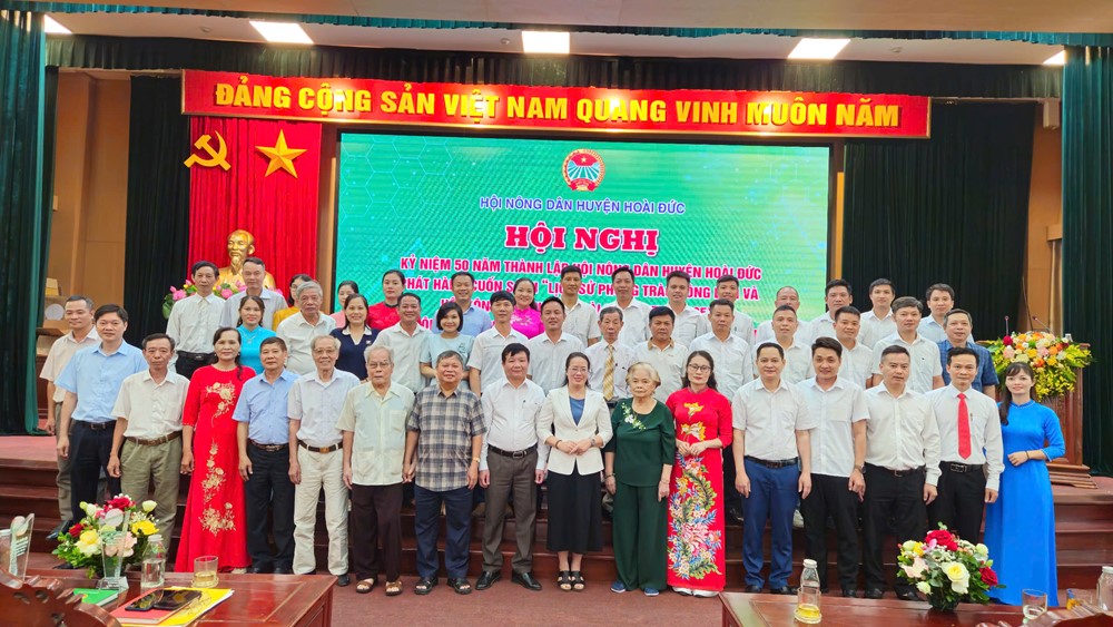 50 năm, Hội Nông dân huyện Hoài Đức đã phát triển 15.000 hội viên - ảnh 13