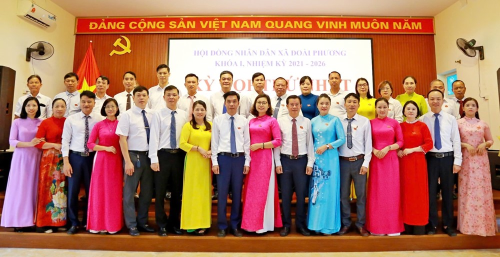 HĐND xã Đoài Phương: Sau kỳ họp thứ nhất, bắt tay ngay vào các công việc - ảnh 5