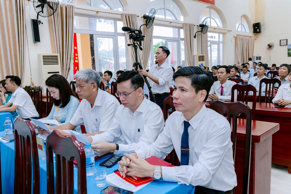 Xã Ứng Thiên tập trung ổn định bộ máy tổ chức, sớm giải quyết những vướng mắc tồn tại các khu đấu giá đất - ảnh 3