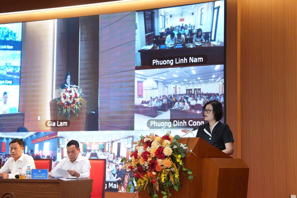 Đoàn đại biểu Quốc hội thành phố Hà Nội tiếp xúc cử tri tại 11 xã, phường mới - ảnh 7