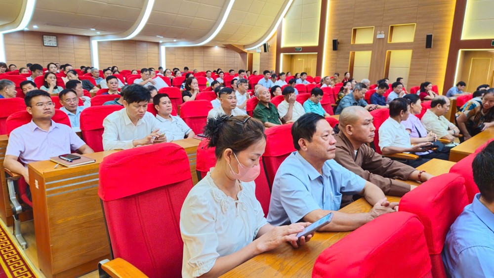 Đoàn đại biểu Quốc hội thành phố Hà Nội tiếp xúc cử tri tại 11 xã, phường mới - ảnh 8