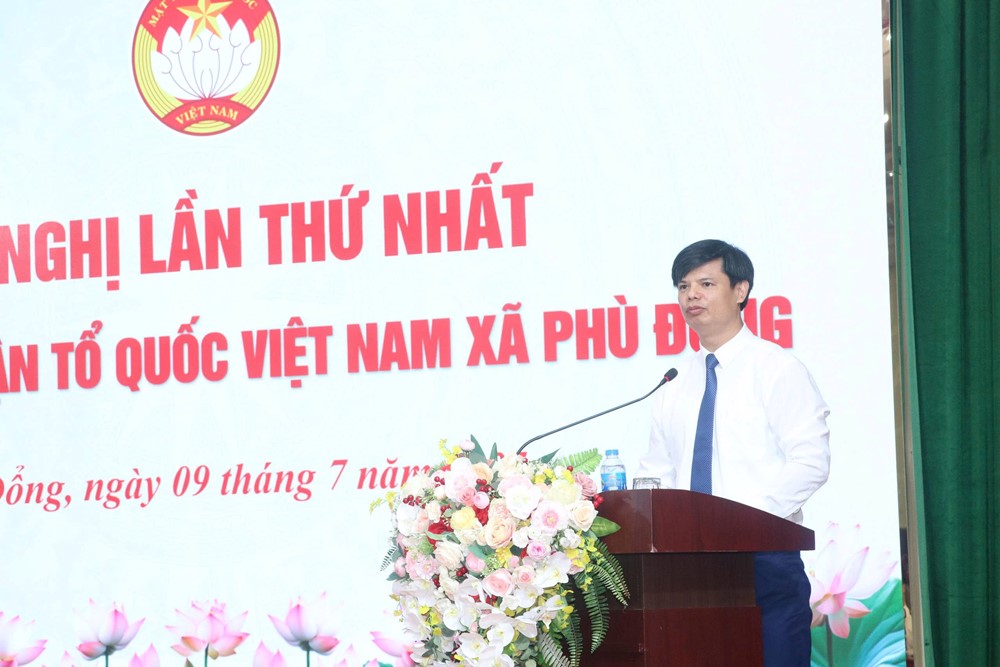 Ủy ban MTTQ Việt Nam xã Phù Đổng phát động thi đua cao điểm - ảnh 2