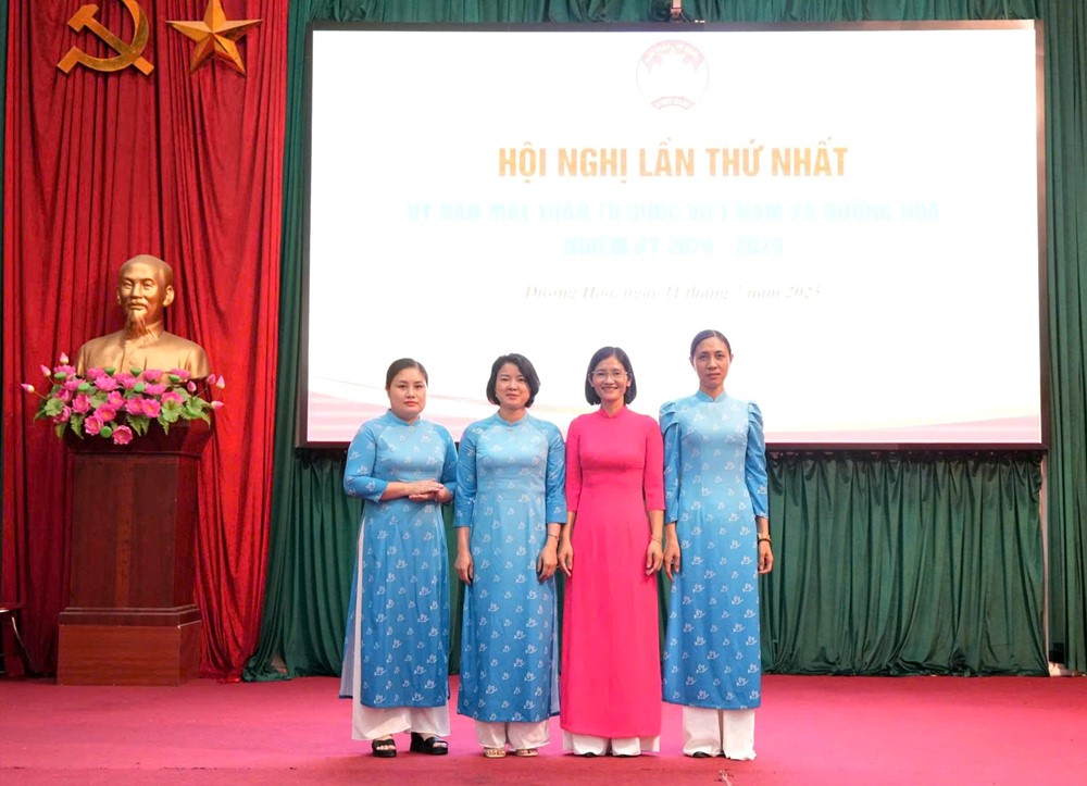  Mặt trận tổ quốc xã Dương Hòa phát động thi đua cao điểm chào mừng các sự kiện lớn - ảnh 4