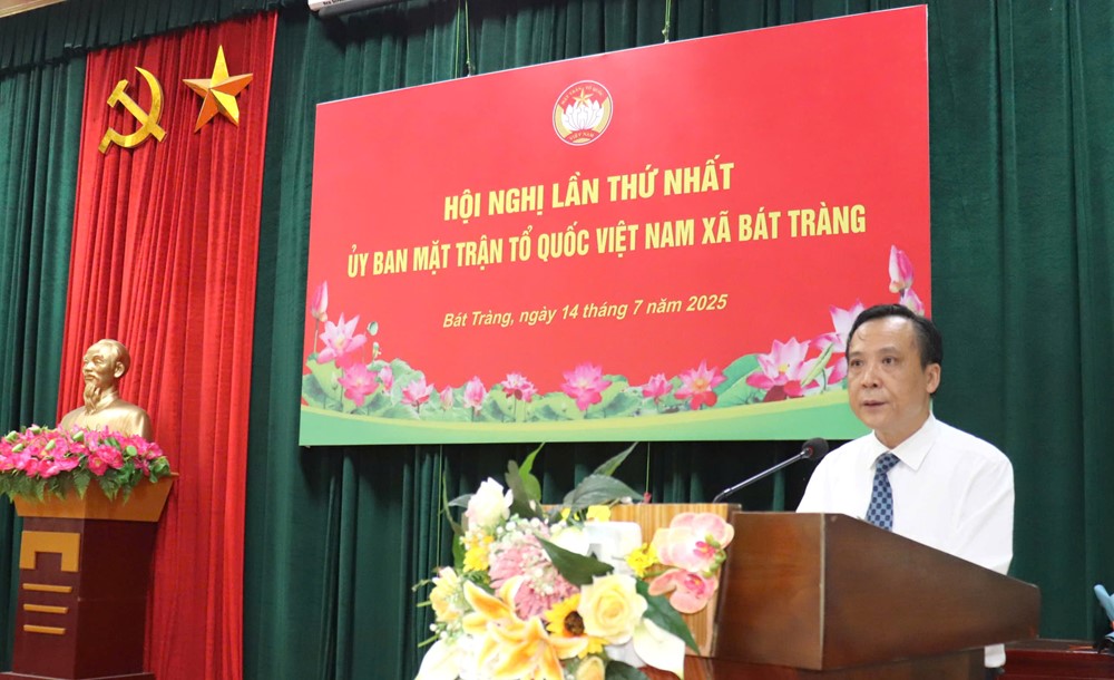 Ủy ban MTTQ Việt Nam xã Bát Tràng phát động phong trào thi đua cao điểm - ảnh 3