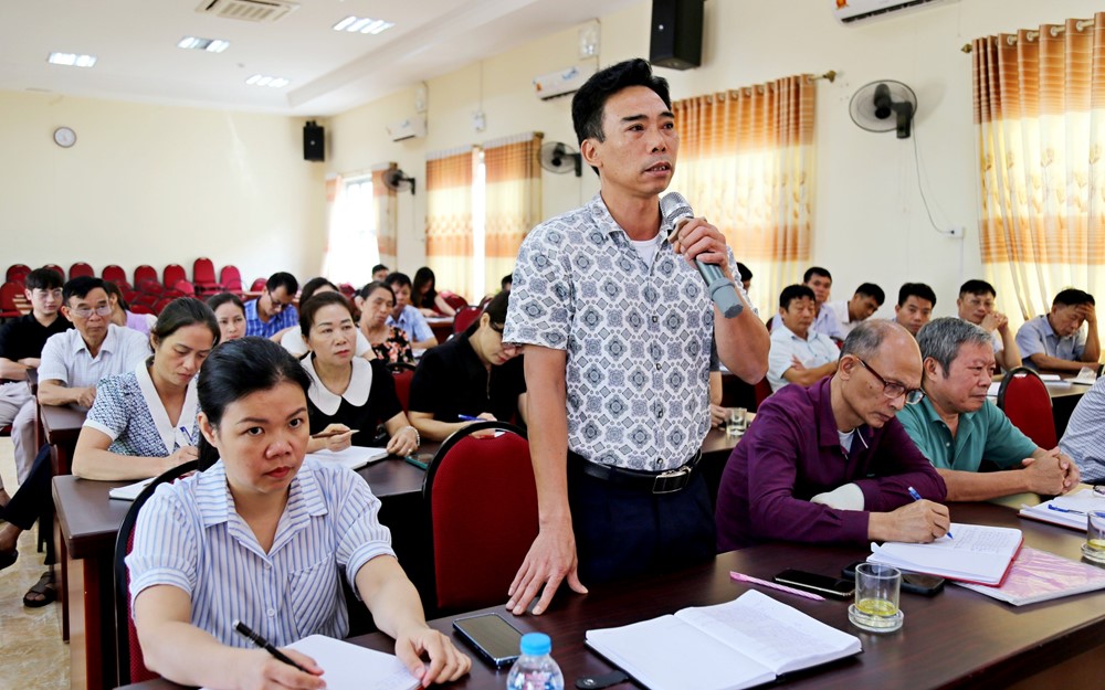 Xã Đoài Phương chuẩn bị chu đáo cho đại hội Đảng bộ xã lần thứ nhất - ảnh 4