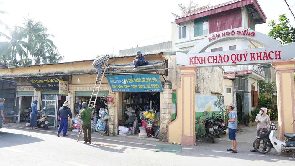 Xã Dương Hoà ra quân bảo đảm trật tự an toàn giao thông, trật tự văn minh đô thị  - ảnh 3