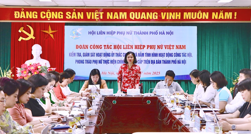 Hội LHPN Hà Nội dẫn đầu với “6 nhất” trong hoạt động ủy thác cho vay hộ nghèo - ảnh 7