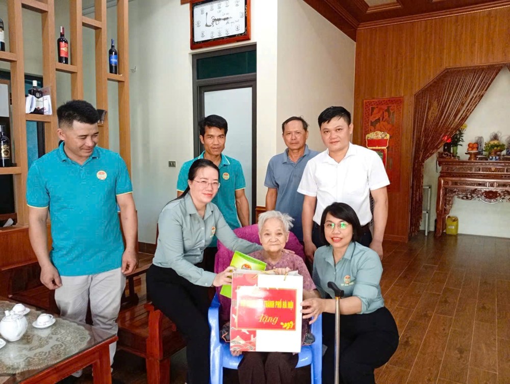 Hội Nông dân Hà Nội tặng quà các nạn nhân nhiễm chất độc da cam/dioxin - ảnh 4