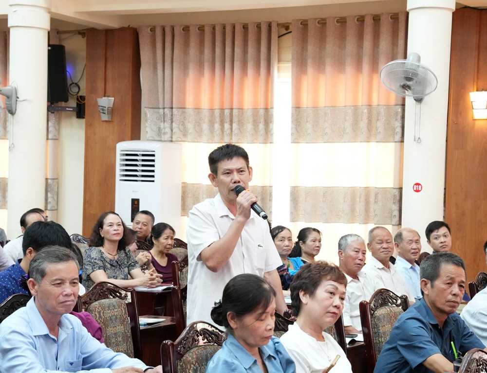 Phường Sơn Tây tập huấn về nghiệp vụ công tác bầu cử tổ trưởng tổ dân phố - ảnh 5