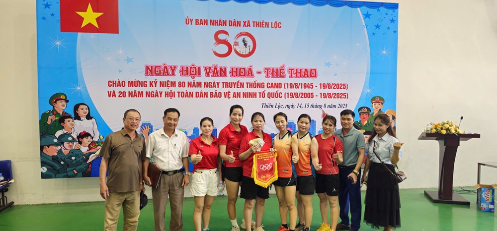 Sôi động Ngày hội Văn hoá - Thể thao xã Thiên Lộc - ảnh 3
