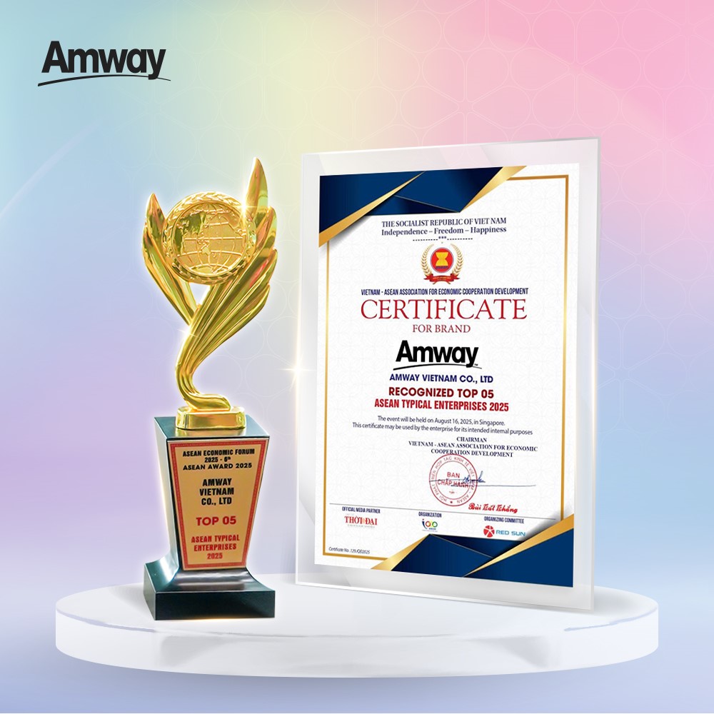 Amway Việt Nam – Top 5 doanh nghiệp tiêu biểu ASEAN - ảnh 2