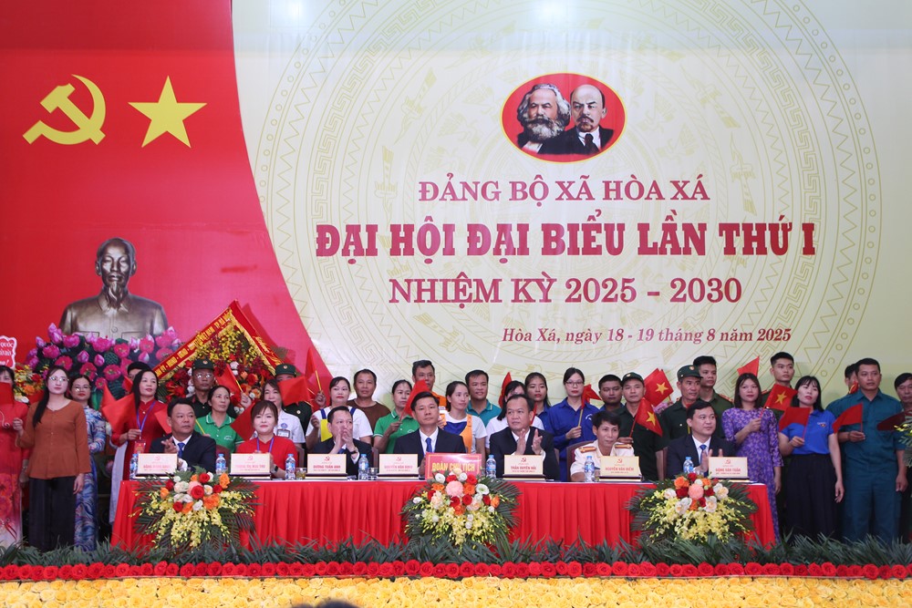 Quyết tâm xây dựng xã Hòa Xá xanh, thông minh, hội nhập và phát triển - ảnh 2
