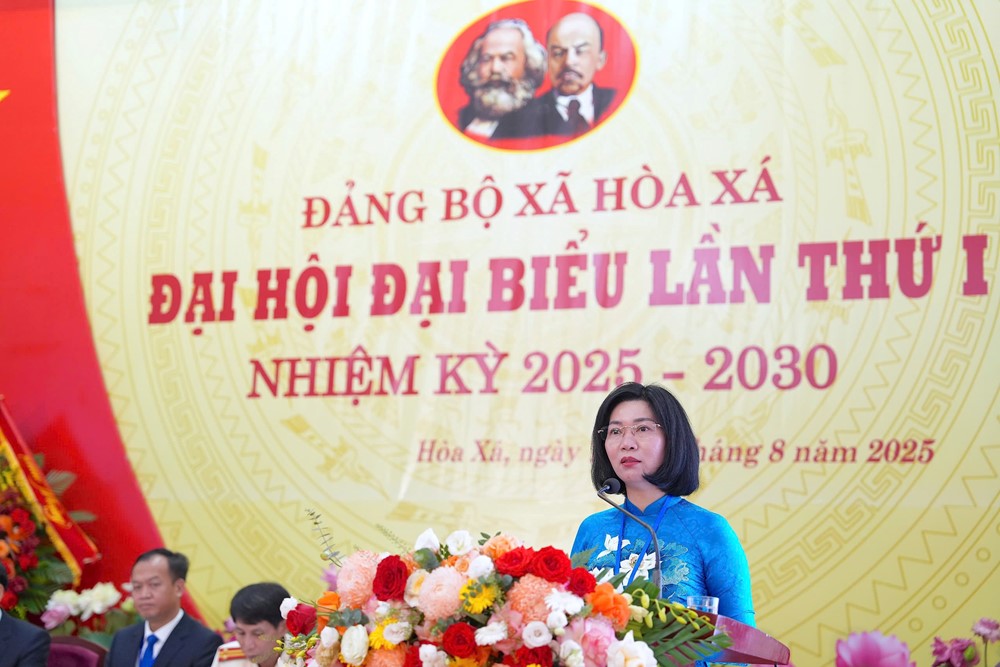 Quyết tâm xây dựng xã Hòa Xá xanh, thông minh, hội nhập và phát triển - ảnh 9