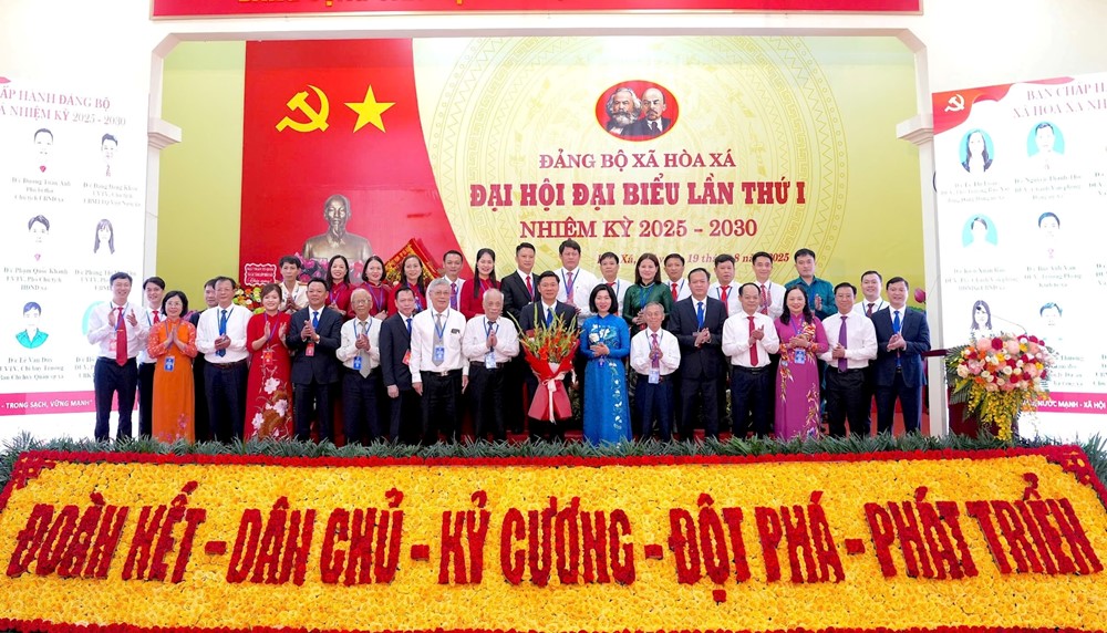 Quyết tâm xây dựng xã Hòa Xá xanh, thông minh, hội nhập và phát triển - ảnh 11