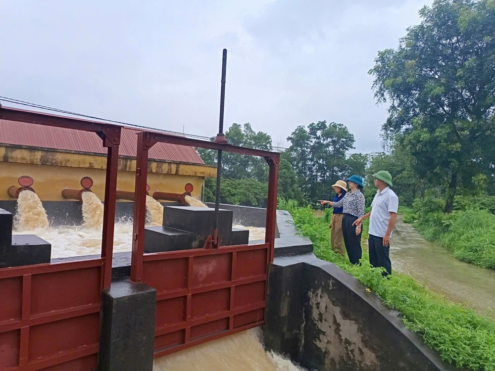 Phường Tùng Thiện triển khai nhiều biện pháp khắc phục ảnh hưởng mưa bão số 5 - ảnh 6