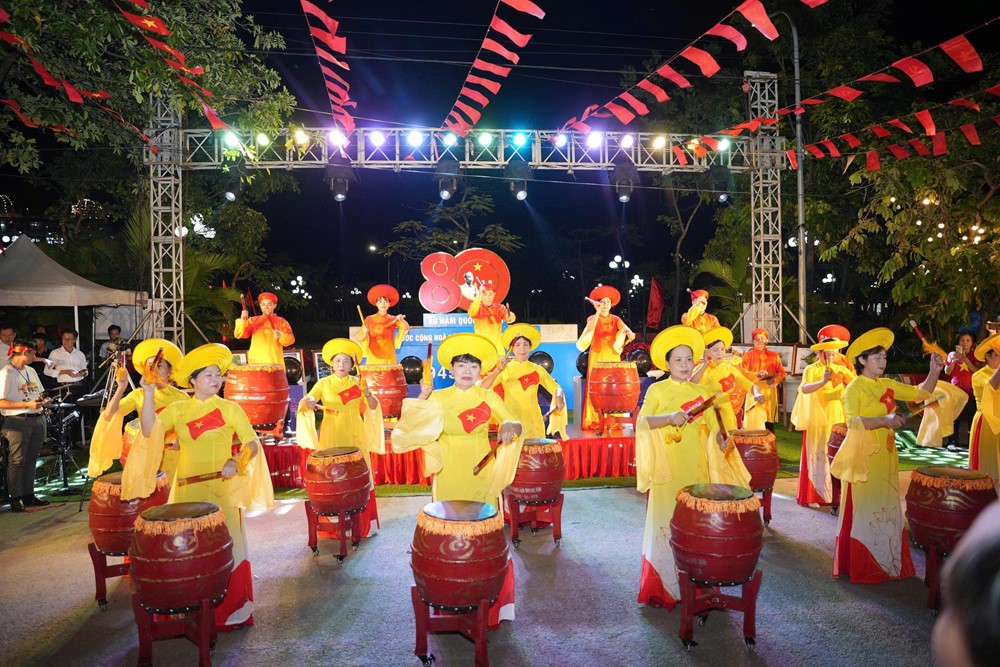 Xã Vân Đình tưng bừng nhiều hoạt động chào mừng Kỷ niệm 80 năm Cách mạng tháng Tám, Quốc khánh 2/9 - ảnh 1