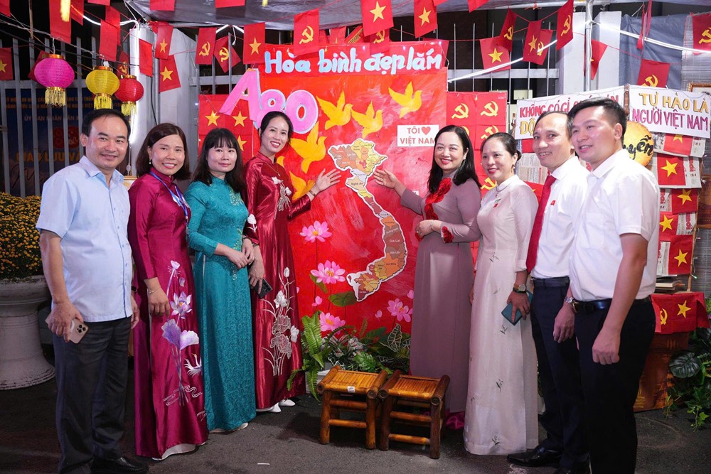 Xã Vân Đình tưng bừng nhiều hoạt động chào mừng Kỷ niệm 80 năm Cách mạng tháng Tám, Quốc khánh 2/9 - ảnh 5