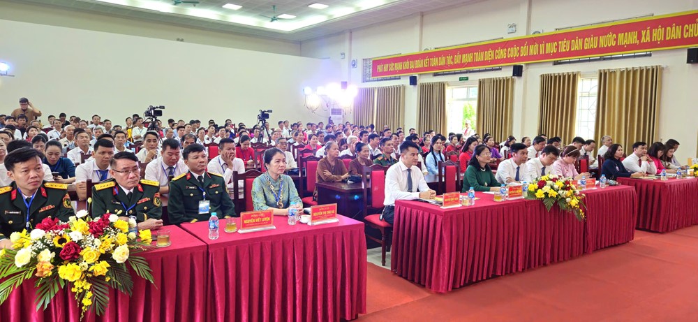  Đại hội đại biểu MTTQ Việt Nam xã Đoài Phương lần thứ I thành công tốt đẹp - ảnh 3