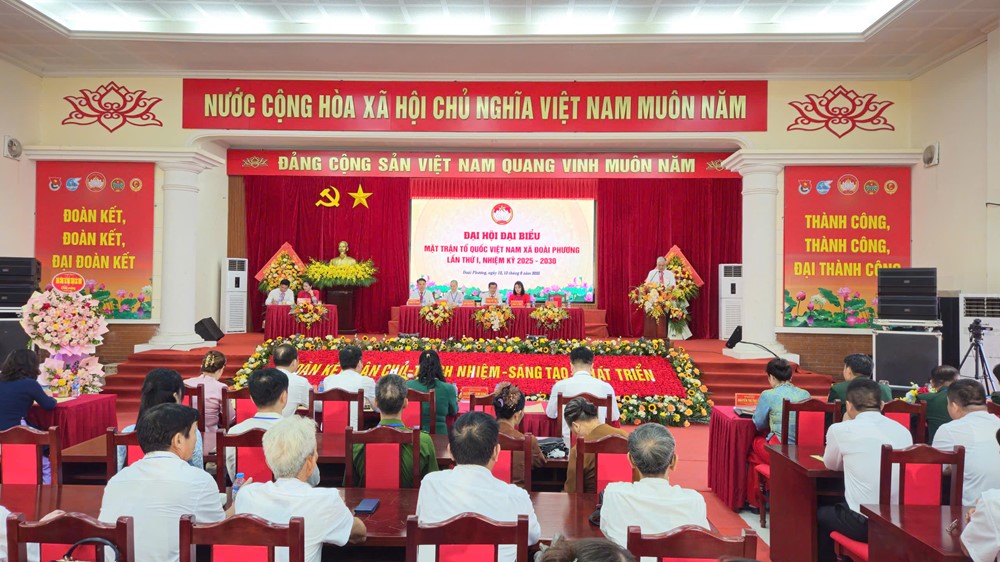  Đại hội đại biểu MTTQ Việt Nam xã Đoài Phương lần thứ I thành công tốt đẹp - ảnh 7