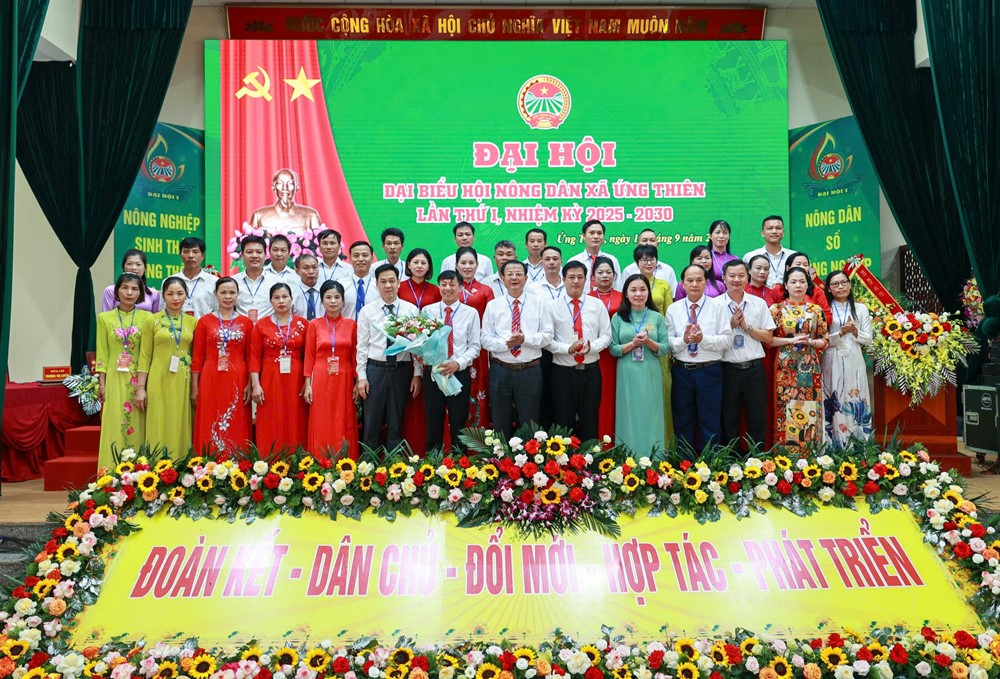 Khẳng định vai trò vị thế của nông dân trong xây dựng miền quê Ứng Thiên giàu đẹp - ảnh 11