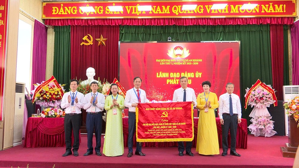 Đại hội đại biểu Uỷ ban MTTQ xã An Khánh lần thứ I thành công tốt đẹp - ảnh 3