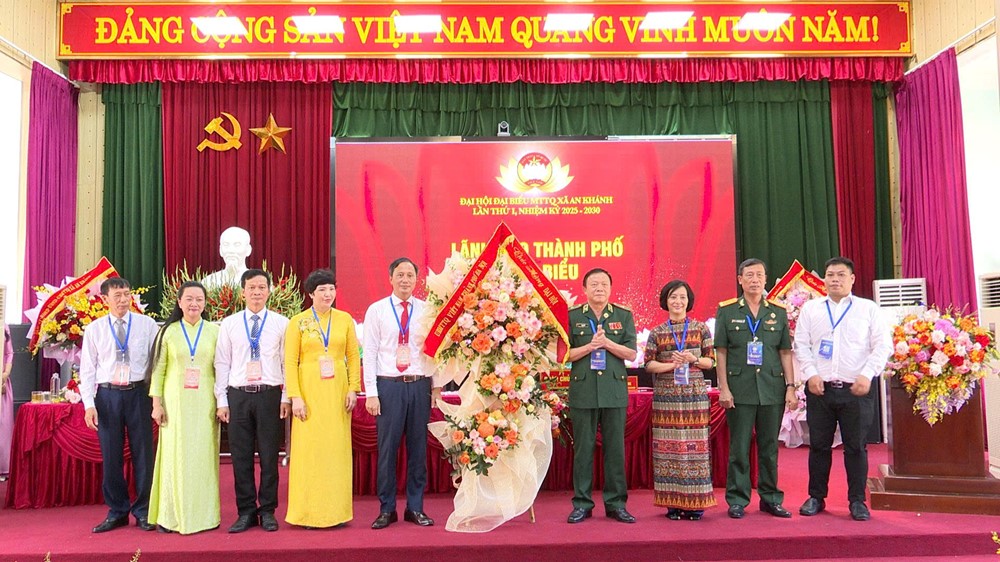 Đại hội đại biểu Uỷ ban MTTQ xã An Khánh lần thứ I thành công tốt đẹp - ảnh 2