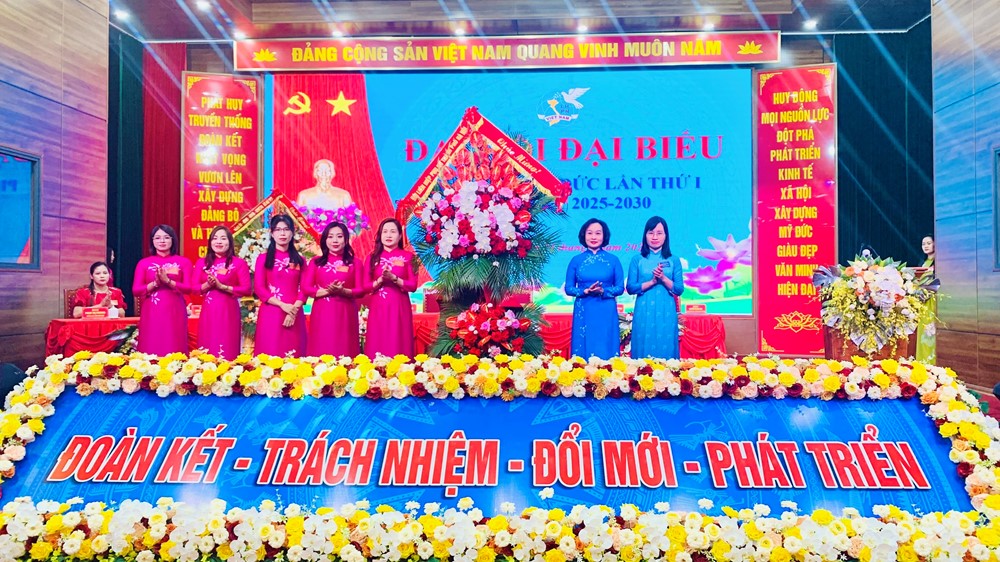 Khơi dậy tiềm năng, đổi mới tư duy, phát huy vai trò phụ nữ xây dựng Mỹ Đức văn minh, giàu đẹp - ảnh 7