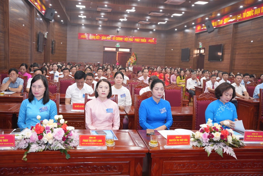 Khơi dậy tiềm năng, đổi mới tư duy, phát huy vai trò phụ nữ xây dựng Mỹ Đức văn minh, giàu đẹp - ảnh 1