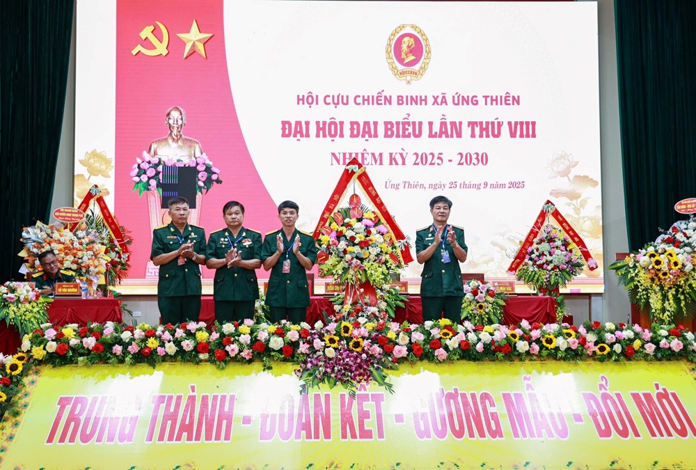 Hội Cựu chiến binh xã Ứng Thiên nhiệm kỳ 2025-2030: Đổi mới, trách nhiệm, phát triển bền vững - ảnh 1