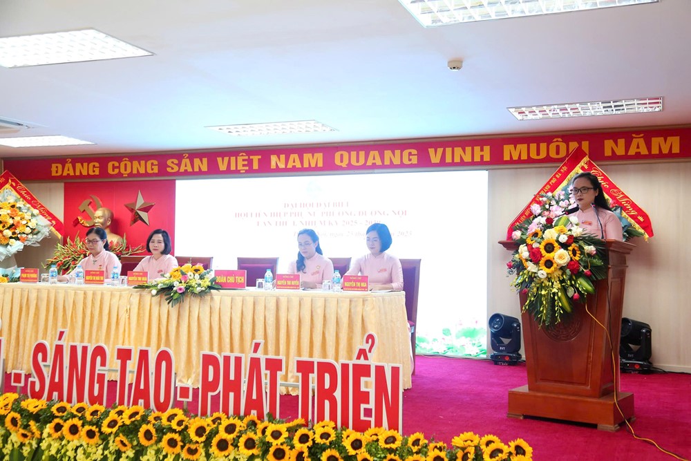 Phụ nữ phường Dương Nội đoàn kết, sáng tạo xây dựng phường giàu đẹp, văn minh  - ảnh 2