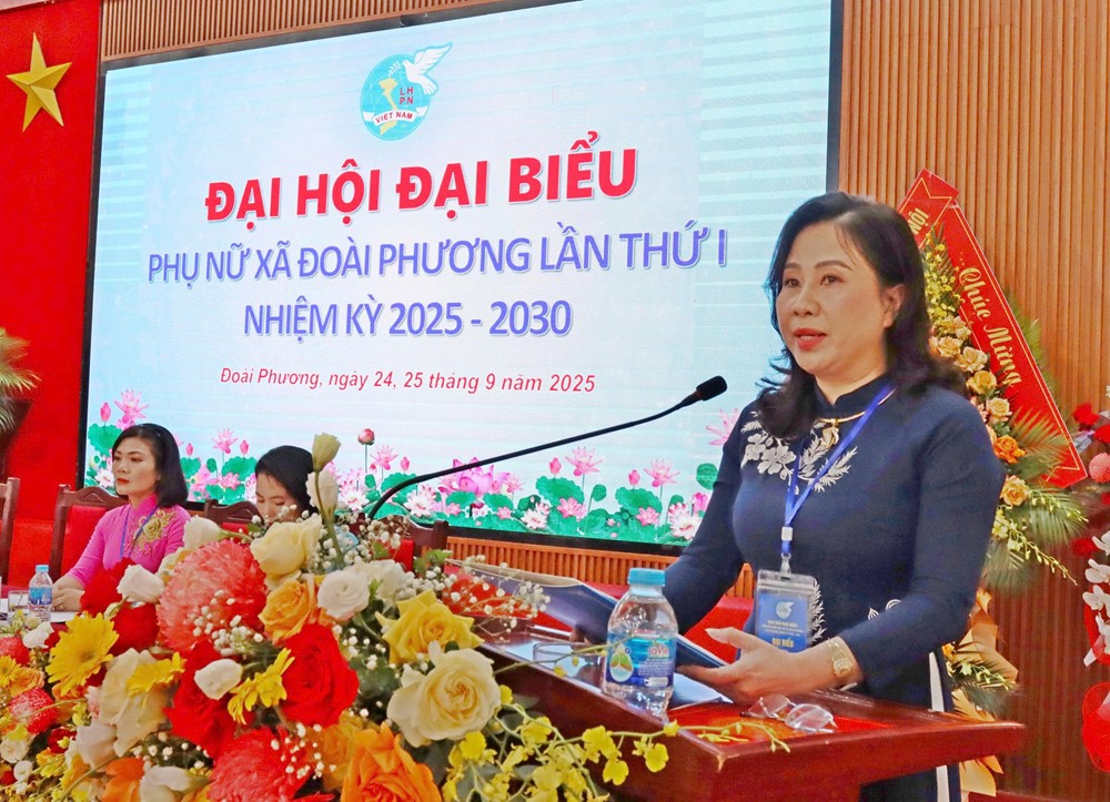 Phụ nữ Đoài Phương đoàn kết, sáng tạo, góp phần xây dựng quê hương giàu đẹp, văn minh - ảnh 6