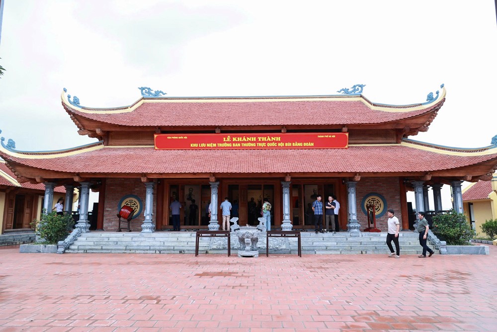 Sẵn sàng khánh thành Khu lưu niệm Trưởng Ban Thường trực Quốc hội Bùi Bằng Đoàn - ảnh 1