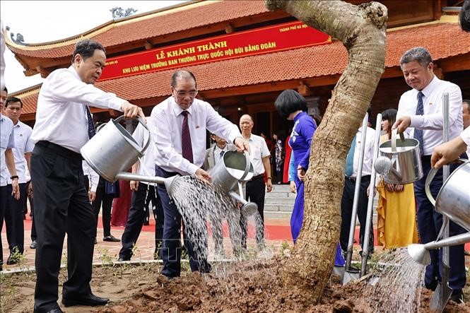 Khánh thành Khu lưu niệm Trưởng ban Thường trực Quốc hội Bùi Bằng Đoàn - ảnh 12