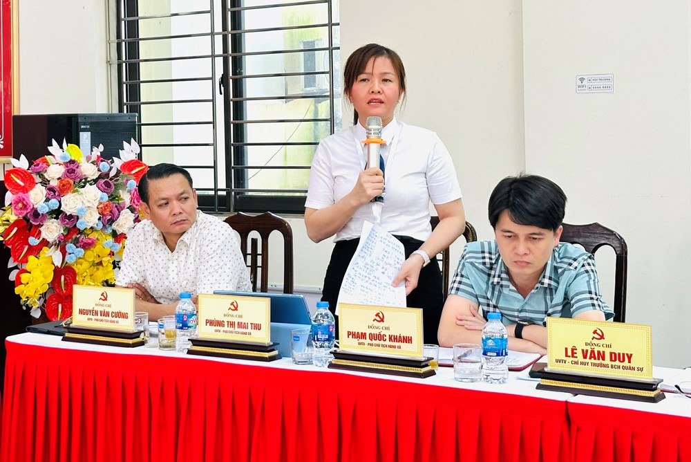 Xã Hoà Xá: 3 tháng chính quyền địa phương 2 cấp, tiếp nhận 3.879 hồ sơ thủ tục hành chính - ảnh 3