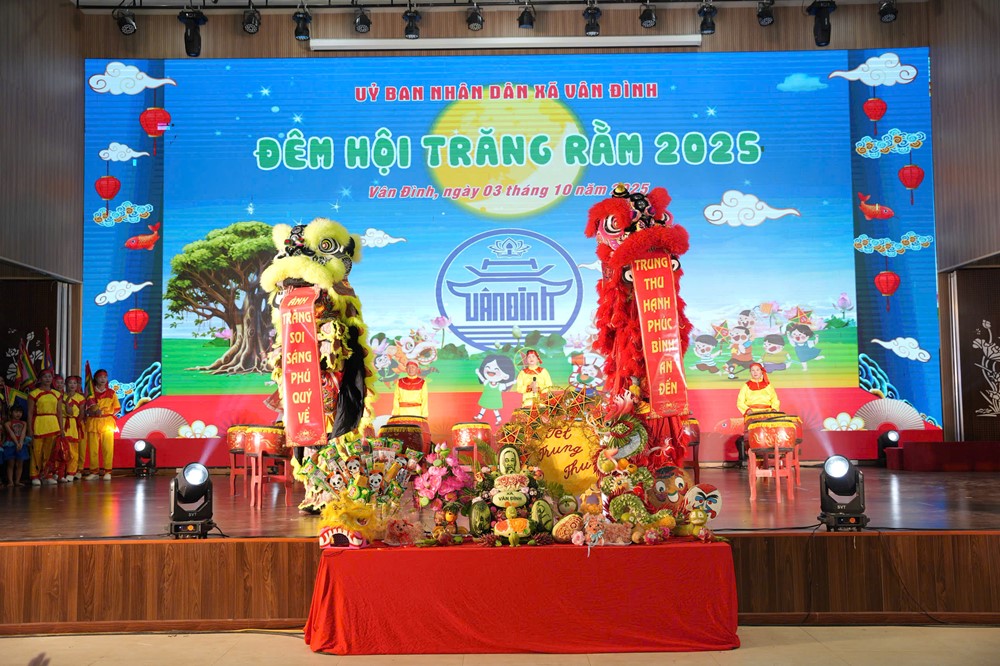 Xã Vân Đình tưng bừng Đêm hội trăng rằm 2025 - ảnh 8