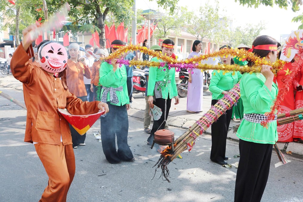 Xã Quốc Oai: Tưng bừng ngày hội của các tổ chức chính trị - xã hội - ảnh 9