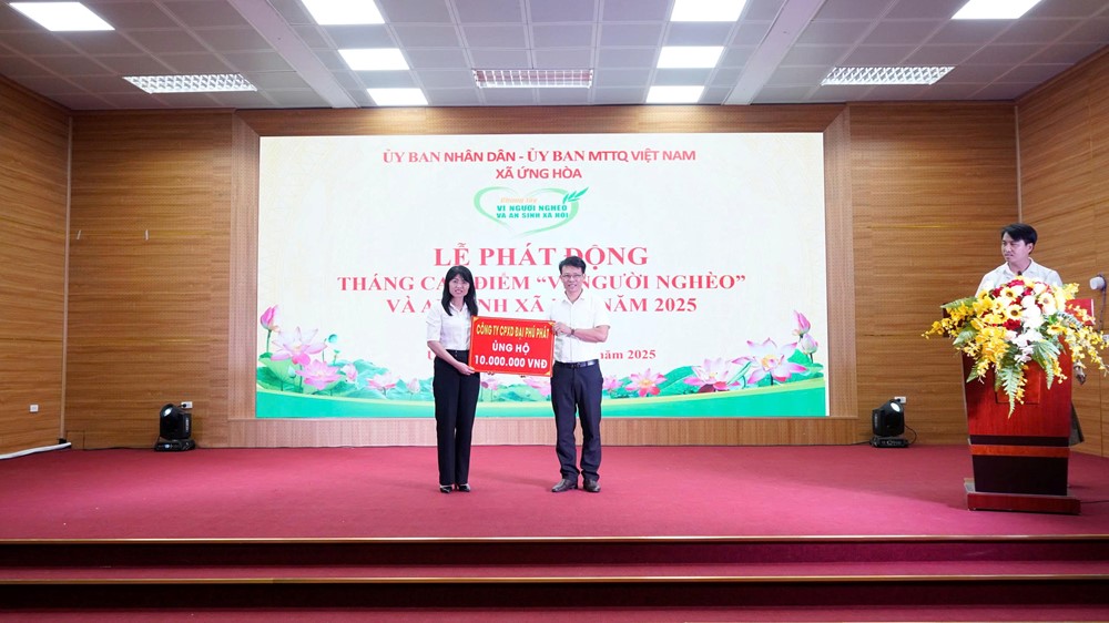 Ứng Hoà phát động Tháng cao điểm “Vì người nghèo và an sinh xã hội” năm 2025 - ảnh 12