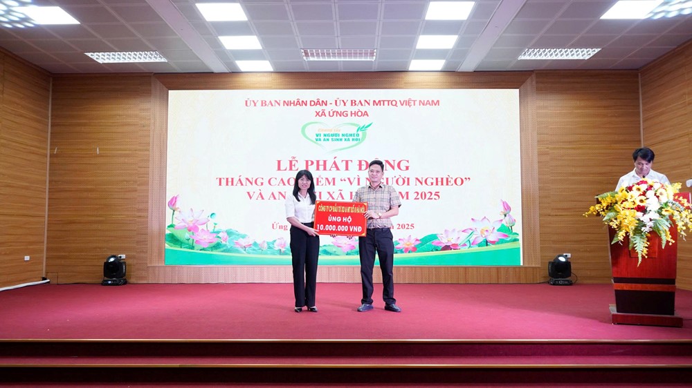 Ứng Hoà phát động Tháng cao điểm “Vì người nghèo và an sinh xã hội” năm 2025 - ảnh 10