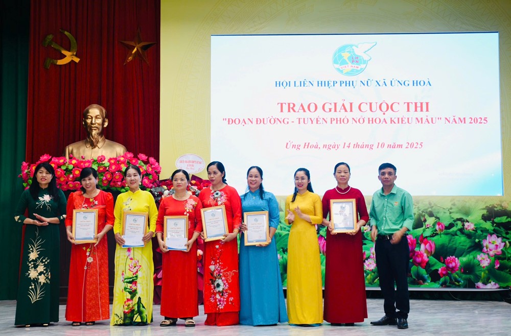 Nhiều hoạt động ý nghĩa kỷ niệm 95 năm Hội Nông dân và Hội LHPN xã Ứng Hoà - ảnh 8