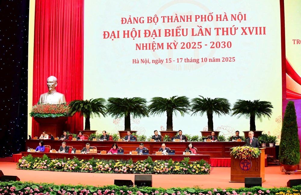 Toàn văn bài phát biểu của Tổng Bí thư Tô Lâm tại Đại hội đại biểu Đảng bộ thành phố Hà Nội - ảnh 3