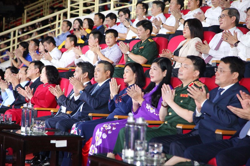 Hà Nội : Khai mạc Đại hội Thể dục thể thao Thủ đô lần thứ X - ảnh 1