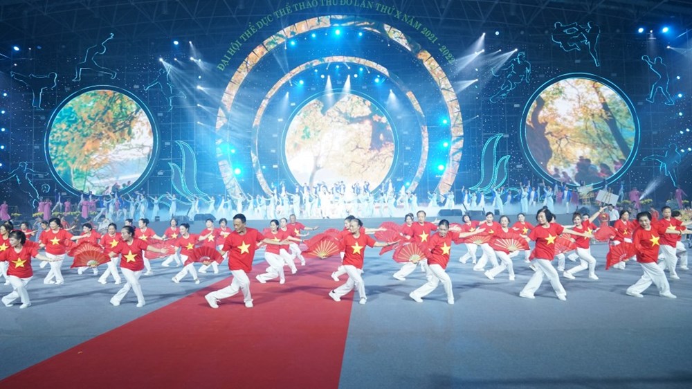 Hà Nội : Khai mạc Đại hội Thể dục thể thao Thủ đô lần thứ X - ảnh 2