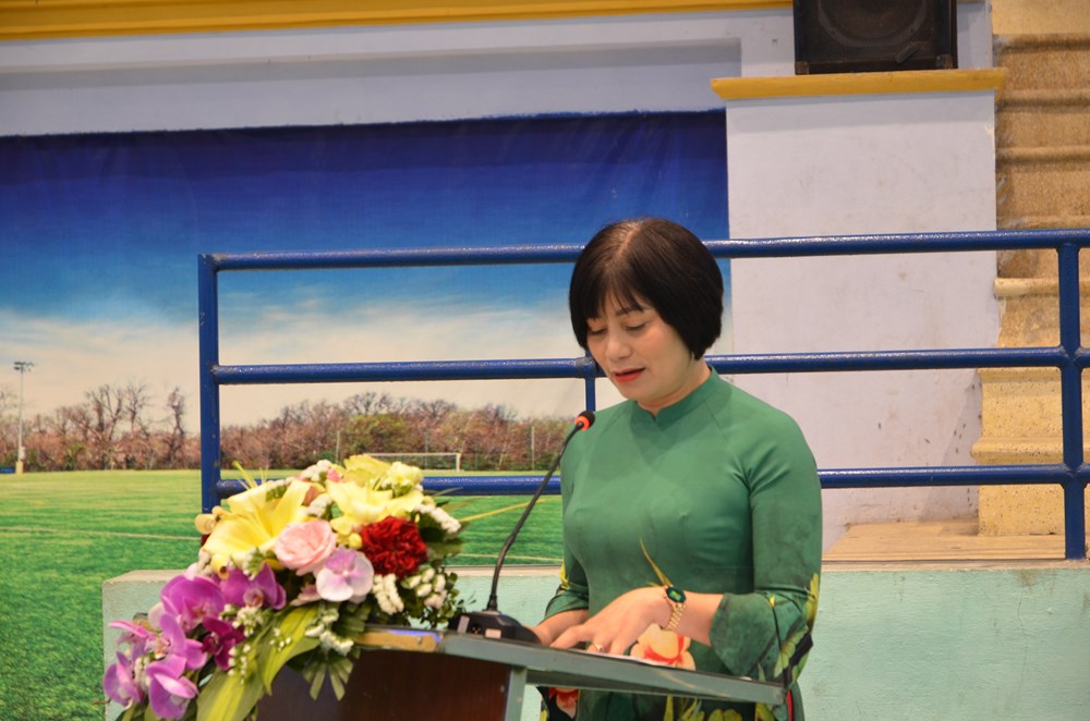 Hội LHPN huyện Thường Tín : Tổ chức thành công Hội thi Dân vũ thể thao năm 2023 - ảnh 2