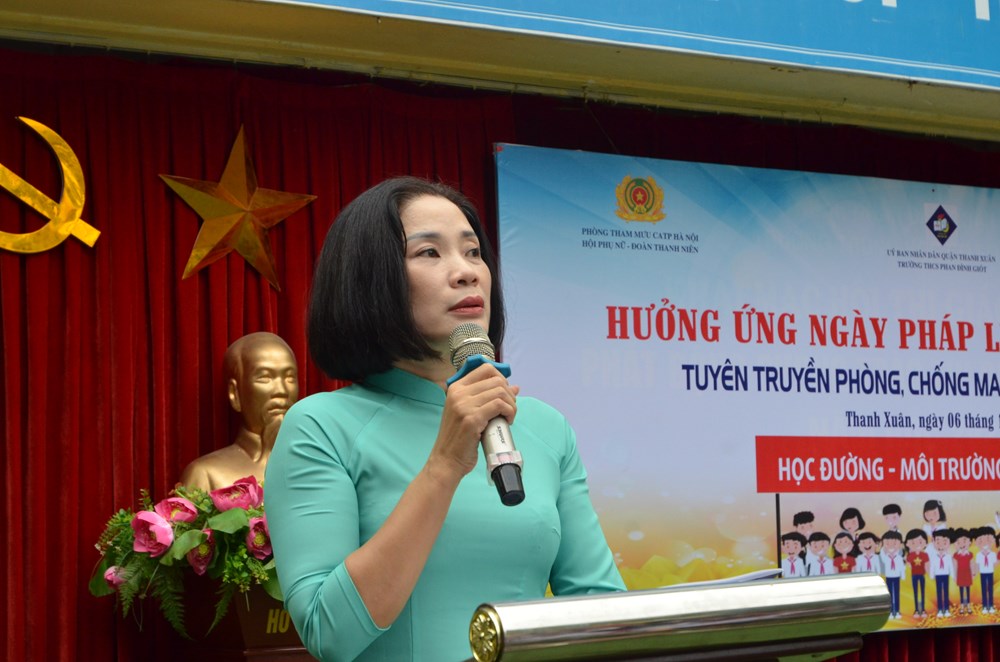 Phòng chống ma túy học đường hưởng ứng ngày Pháp luật Việt Nam  - ảnh 3