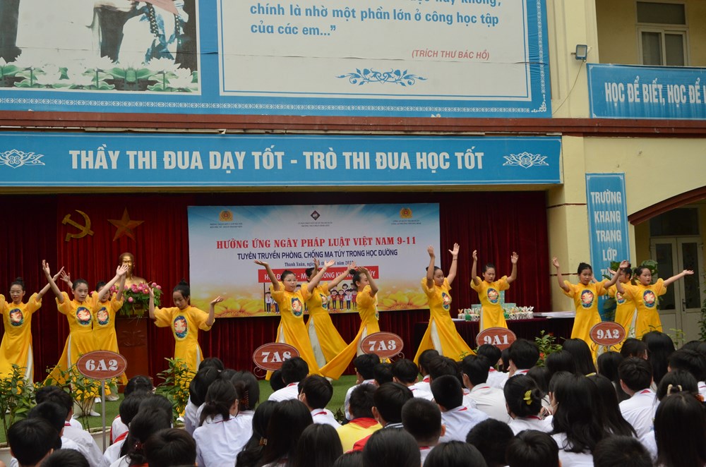 Phòng chống ma túy học đường hưởng ứng ngày Pháp luật Việt Nam  - ảnh 2
